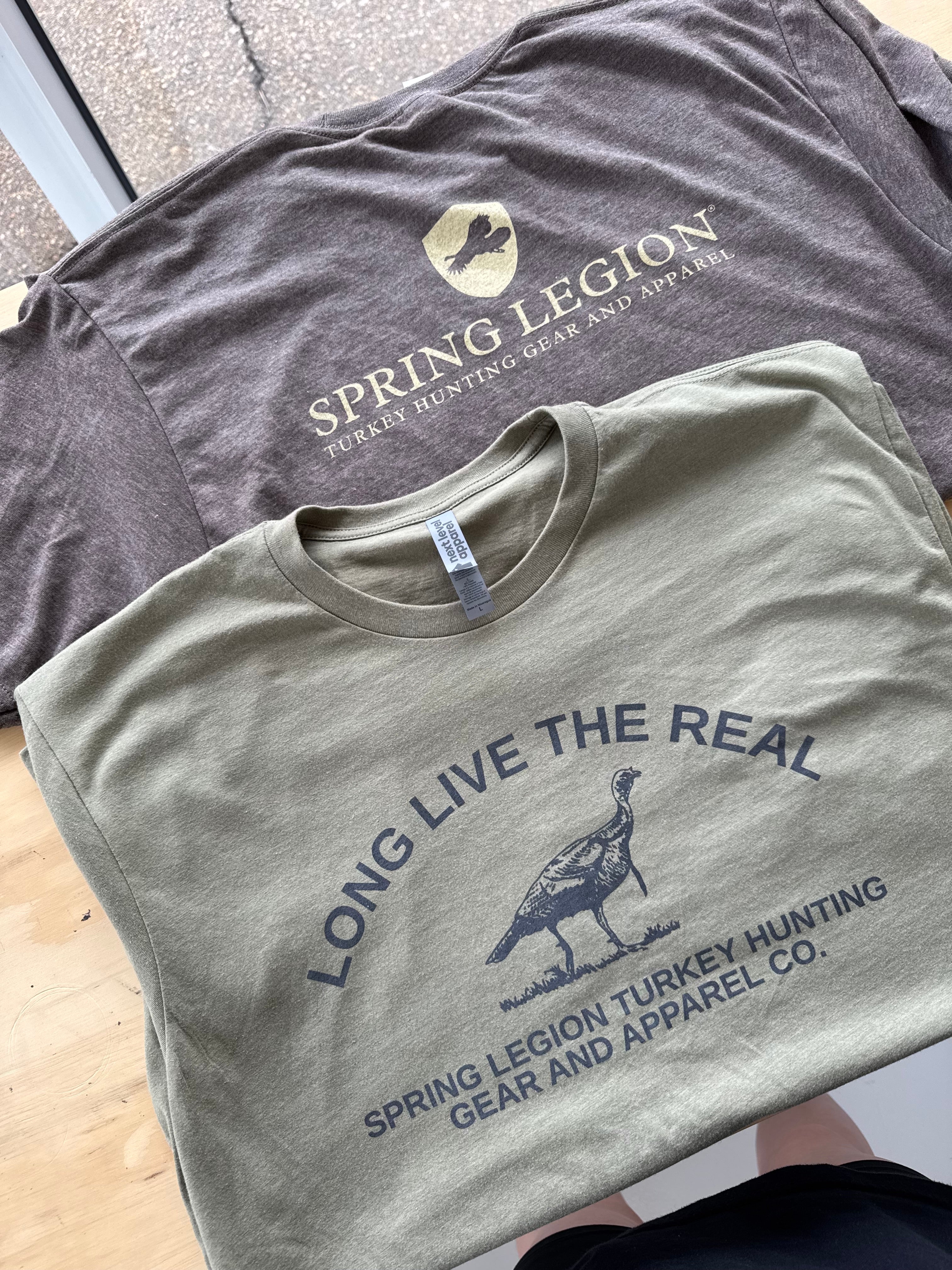 Long Live the Real Triblend Tee - Light Olive