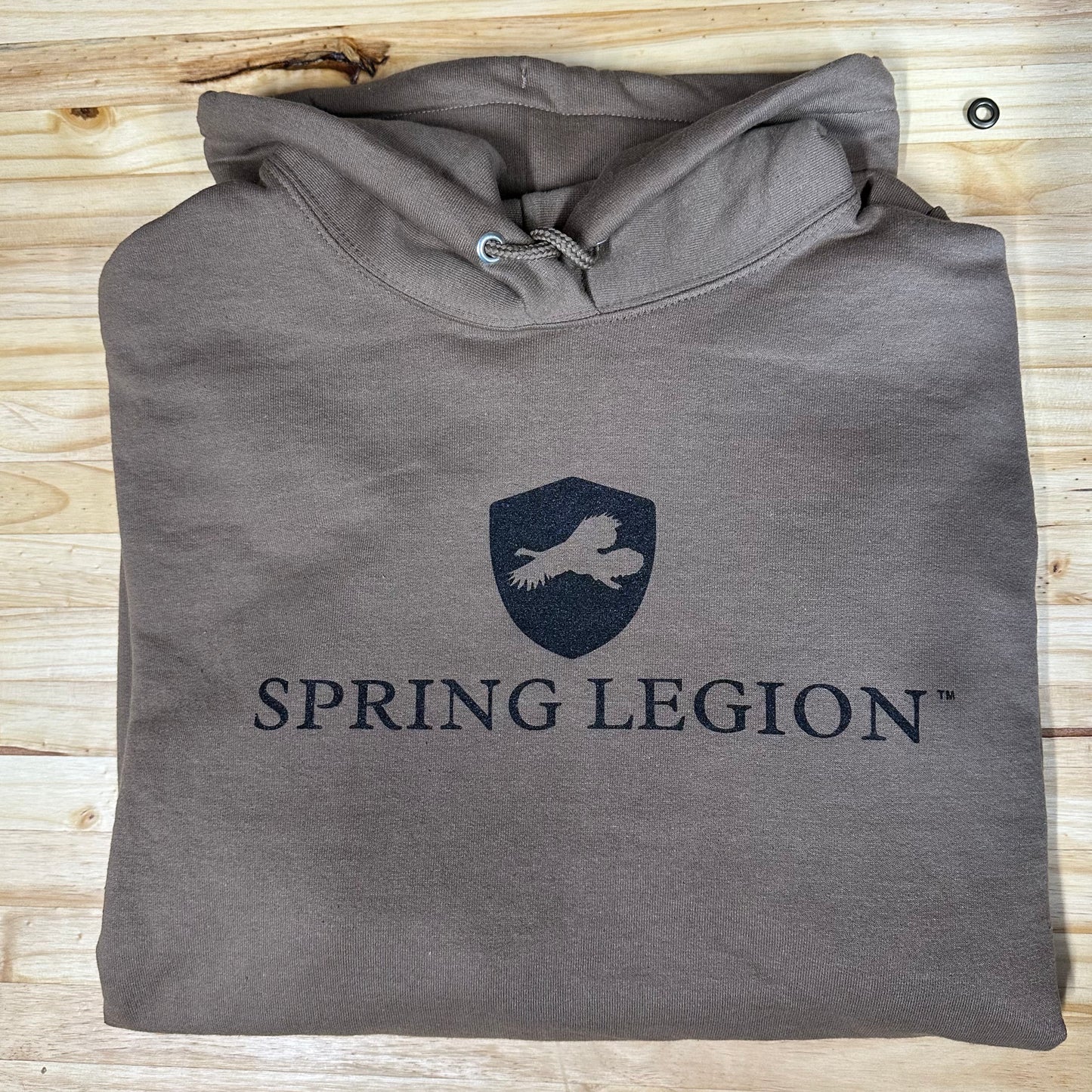 Spring Legion Hoodie - Woodland Brown (XXL Only)