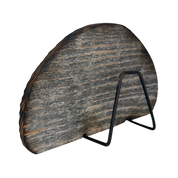 Barn Wood Turkey Fan Plaque Mount