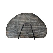 Barn Wood Turkey Fan Plaque Mount