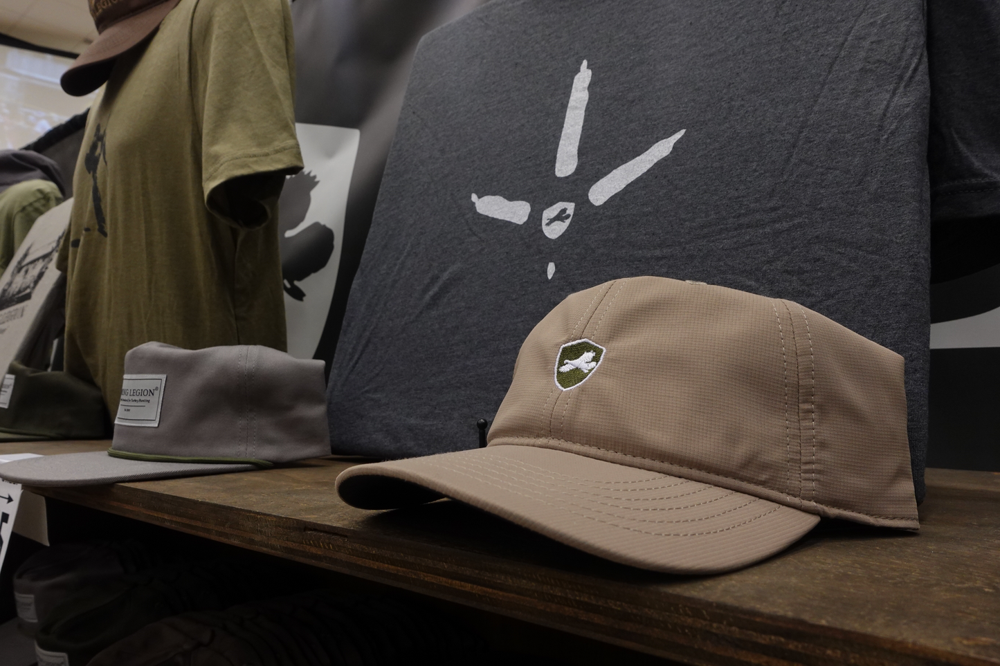 hunting hat, casual, tan, brown, khaki, nice, simple, public land, performance, outdoor cap, Richardson, lost hat Edit alt text