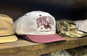 Deadstock Logo Throwback Hat - Maroon/White
