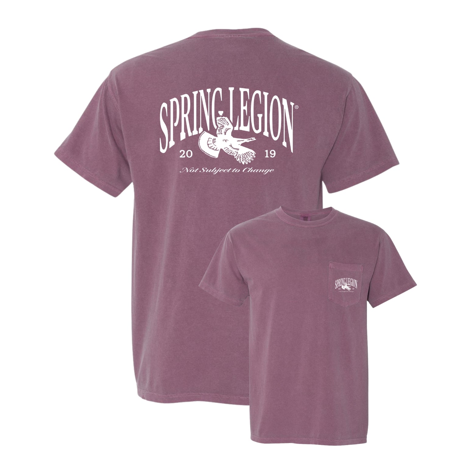 Deadstock 90's Pocket Tee - Berry – Spring Legion