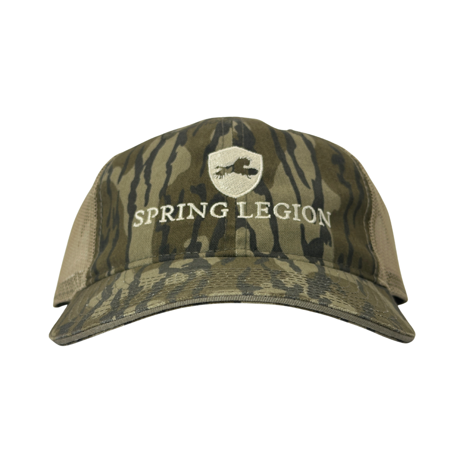 Unstructured Meshback Hat - Original Bottomland/Khaki – Spring Legion