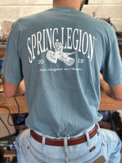 Spring Legion Deadstock 90’s Pocket Tee - Coast Blue