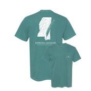 Mississippi Pocket Tee - Emerald
