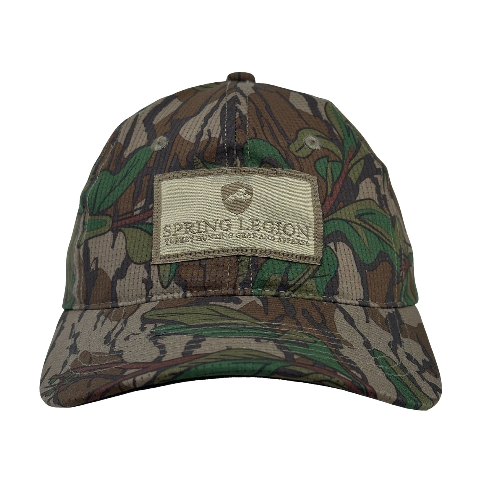 Woven Label Stretch Hat - Breathable Greenleaf – Spring Legion