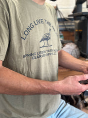 Long Live the Real Triblend Tee - Light Olive