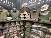 Topo Track Lightweight Tee - Military Green