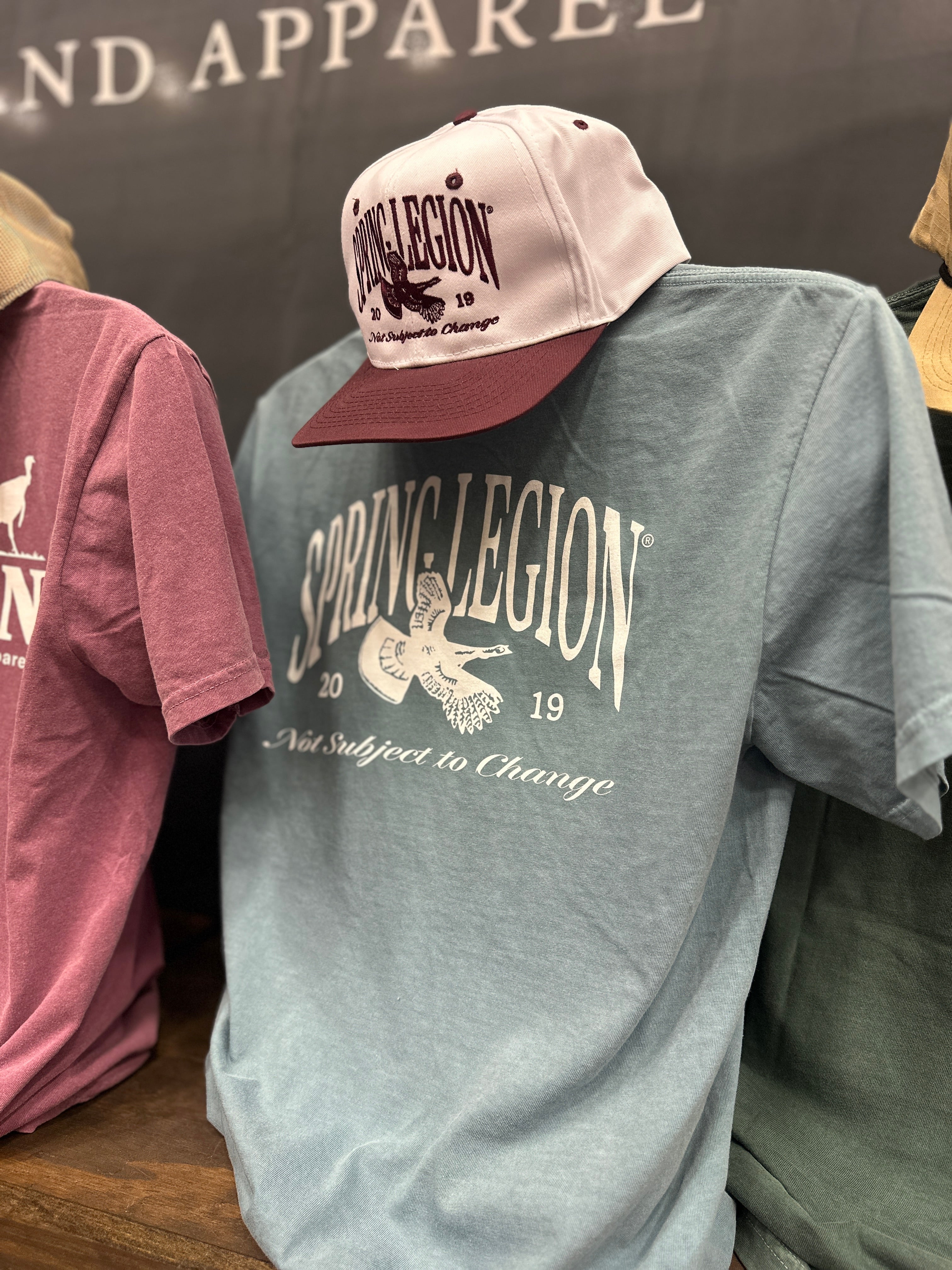 Deadstock Logo Throwback Hat - Maroon/White