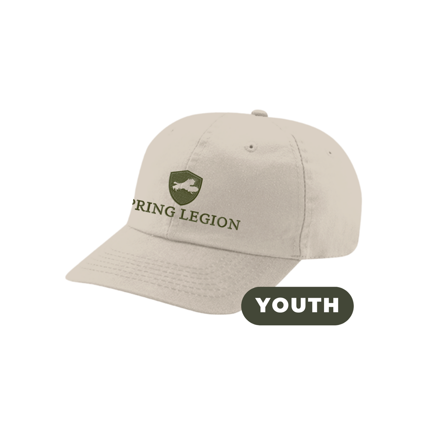 Youth Spring Legion Hat - Khaki/Olive