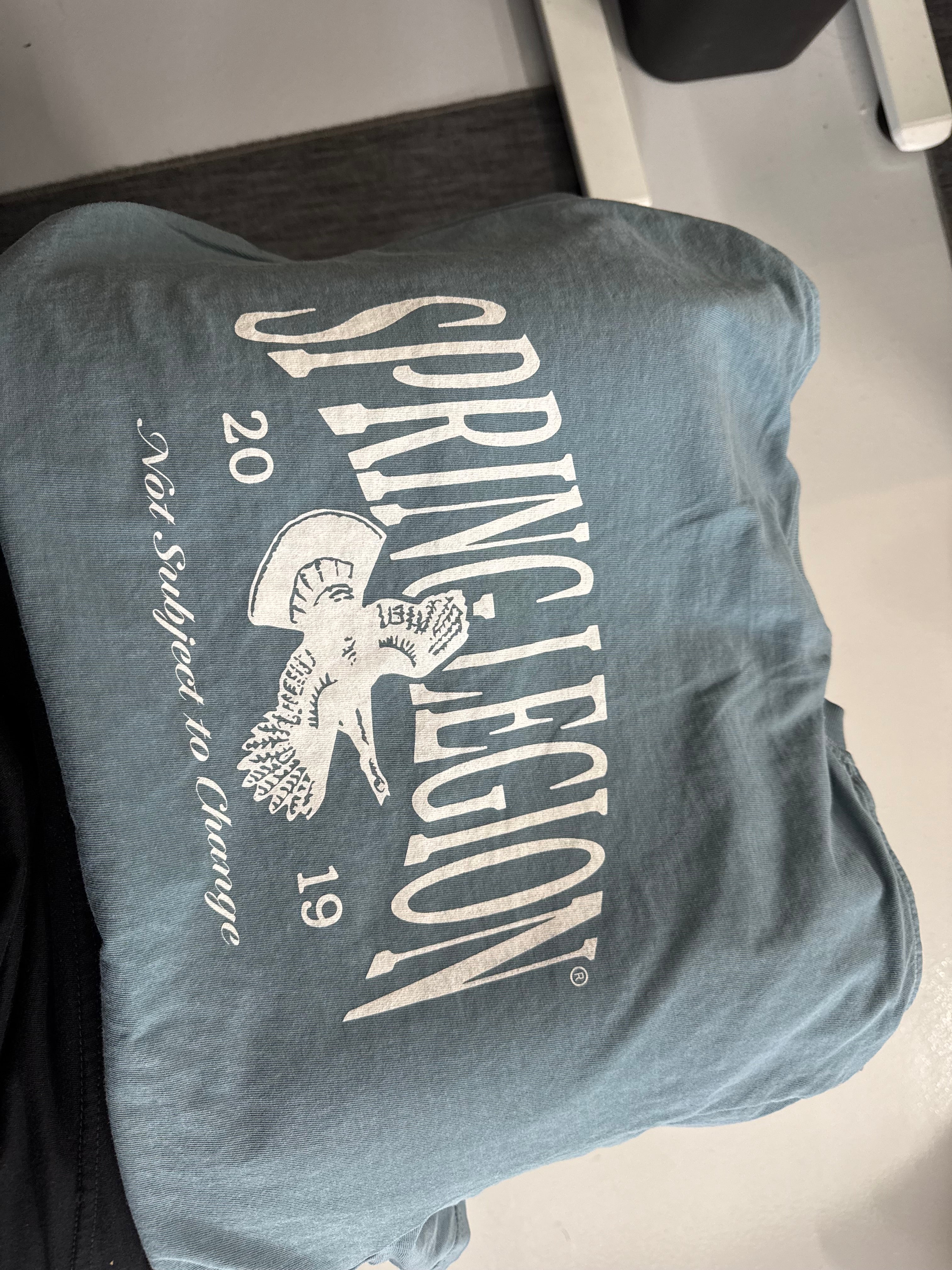 Spring Legion Deadstock 90’s Pocket Tee - Coast Blue