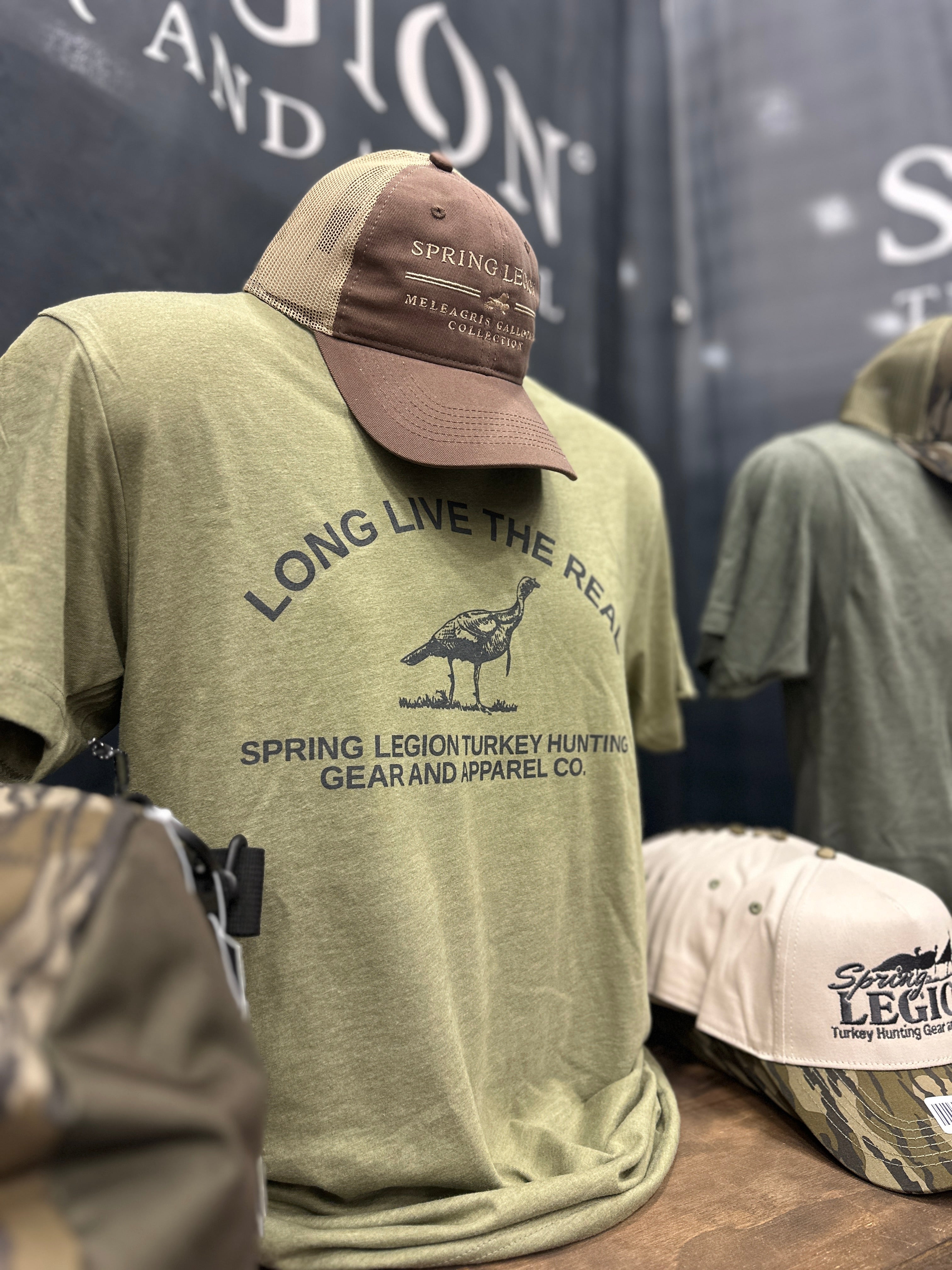 Long Live the Real Triblend Tee - Light Olive