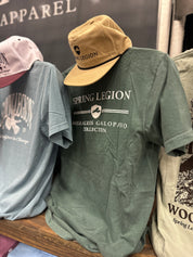 Spring Legion Meleagris Gallopavo Collection Pocket Tee - Blue Spruce