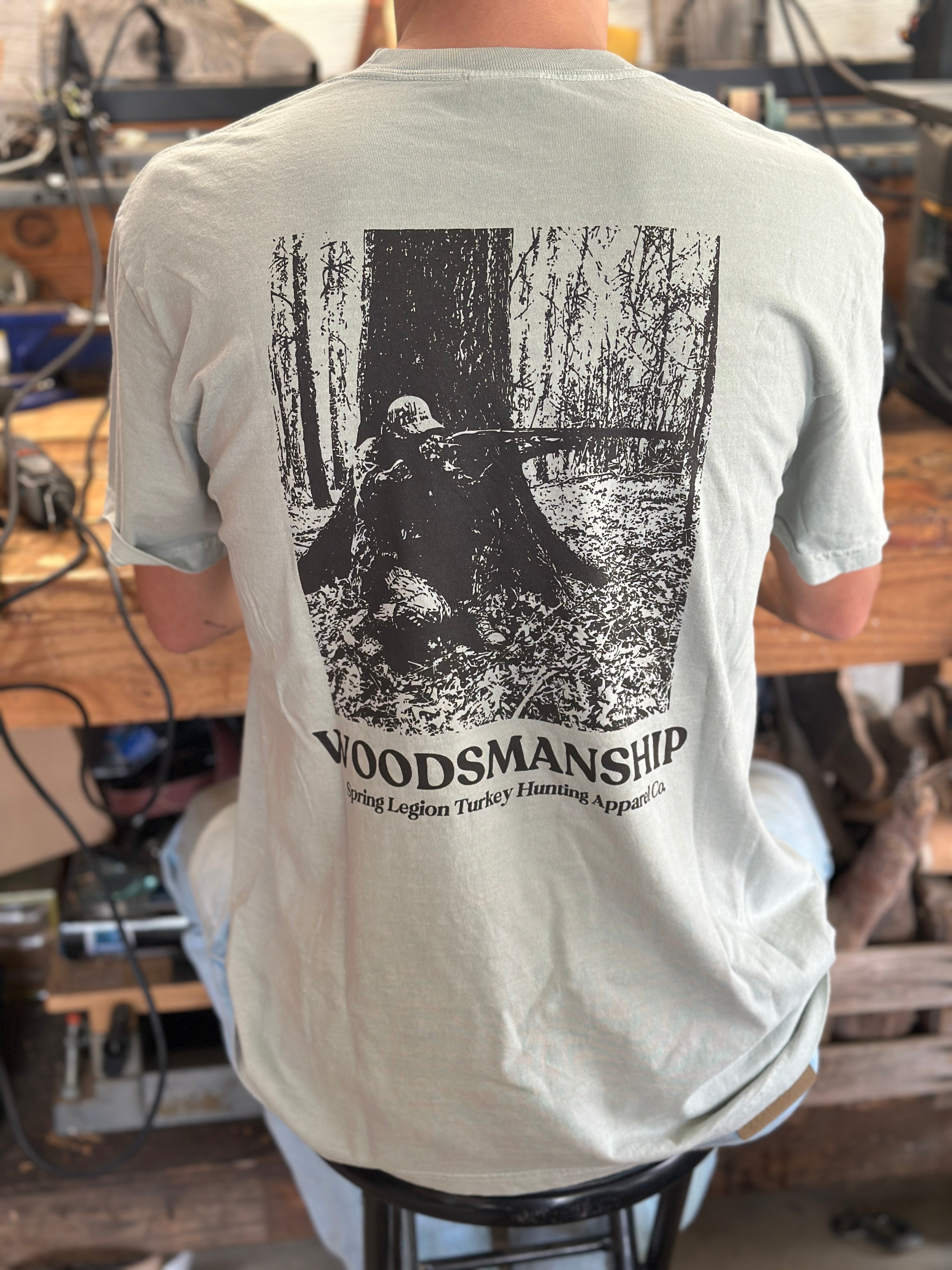 Spring Legion Woodsmanship Pocket Tee - Bay