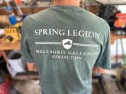 Spring Legion Meleagris Gallopavo Collection Pocket Tee - Blue Spruce