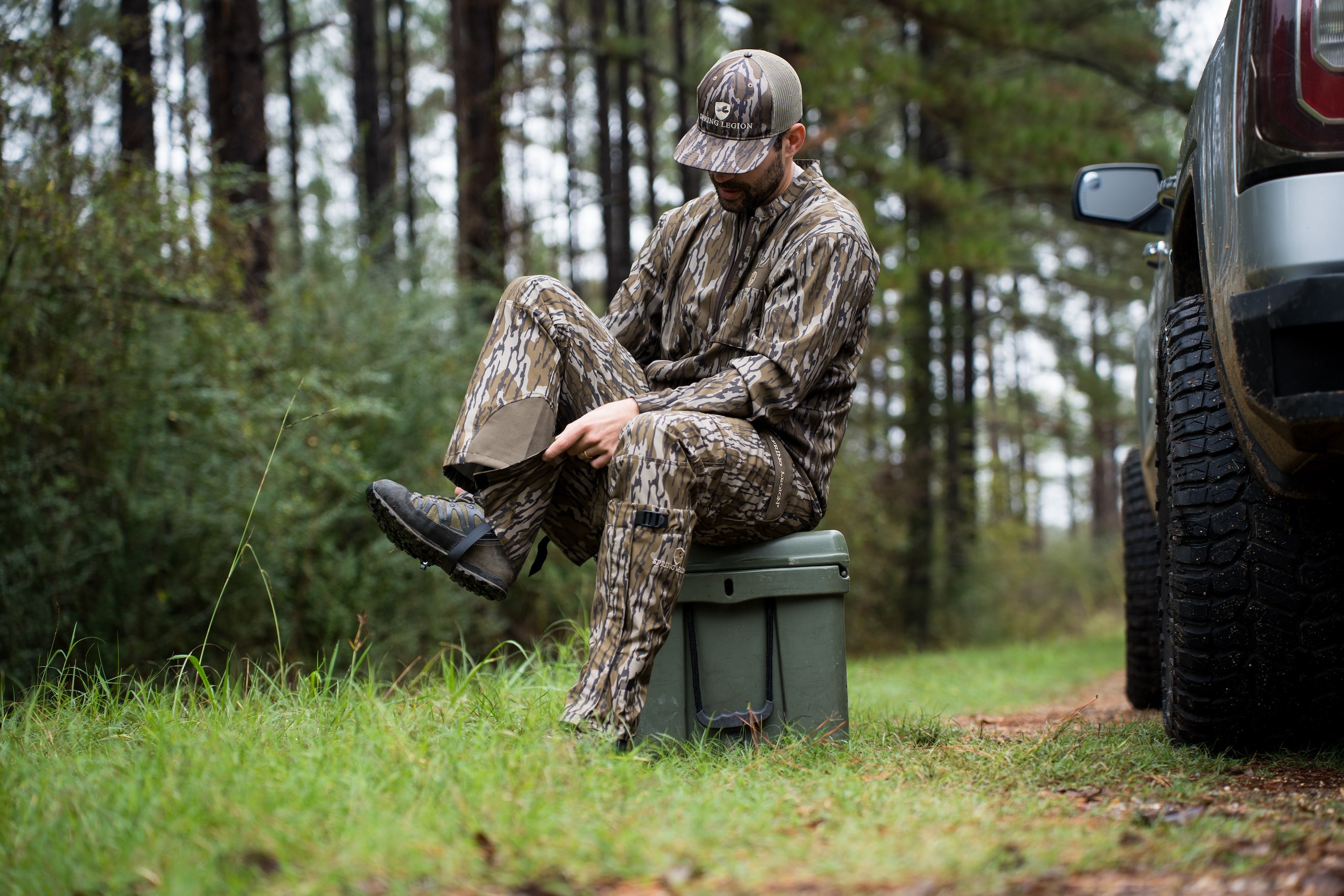 Spring Legion Turkey Hunting Gaiter II - Mossy Oak Greenleaf