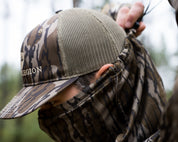Spring Legion Turkey Hunting Loose-Fit Half Mask - Mossy Oak Original Bottomland
