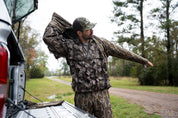 Spring Legion Lightweight Turkey Hunting Jacket - Mossy Oak Original Bottomland