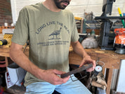 Long Live the Real Triblend Tee - Light Olive