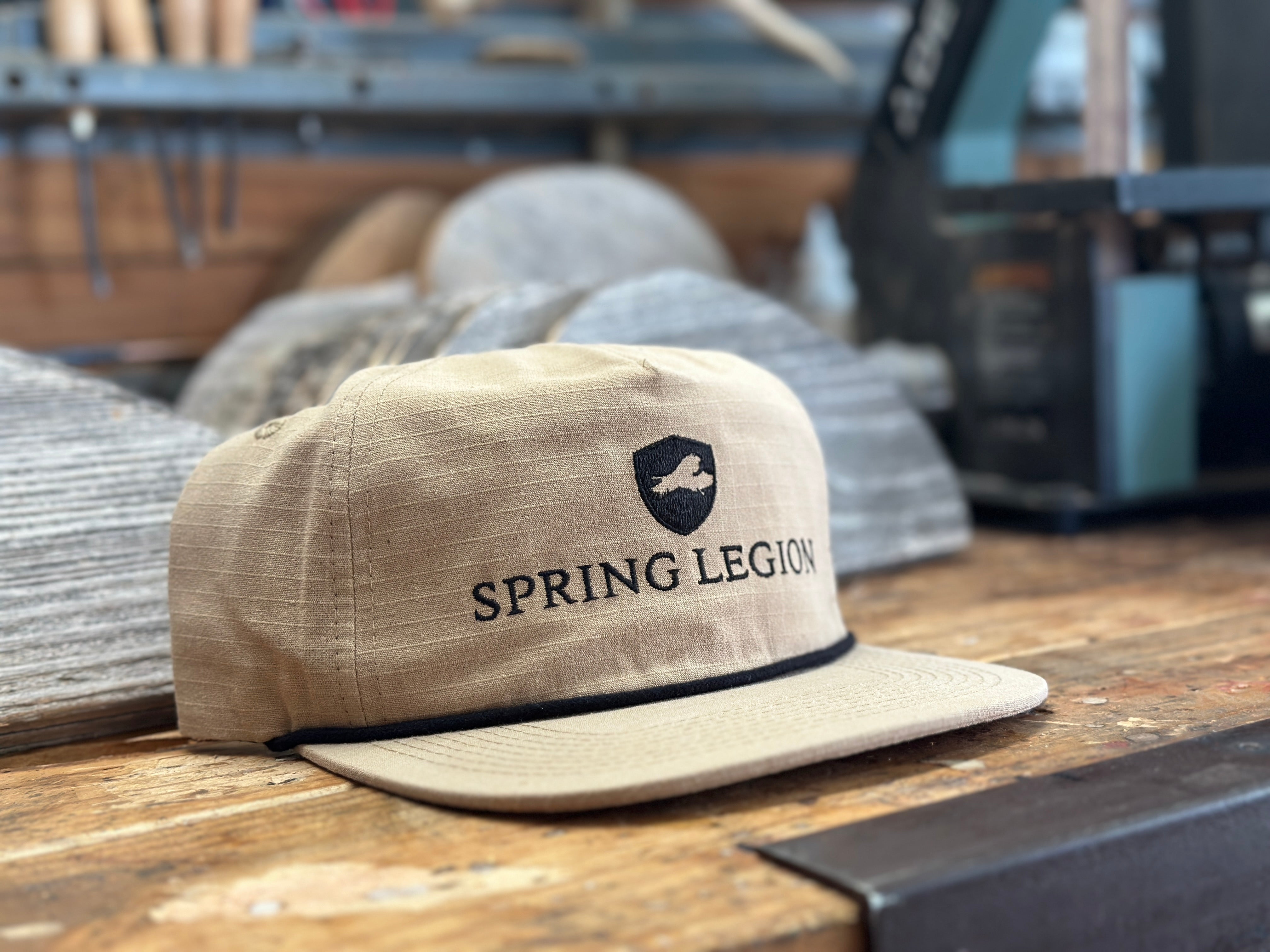 Spring Legion Ripstop Rope Hat - Desert Sand