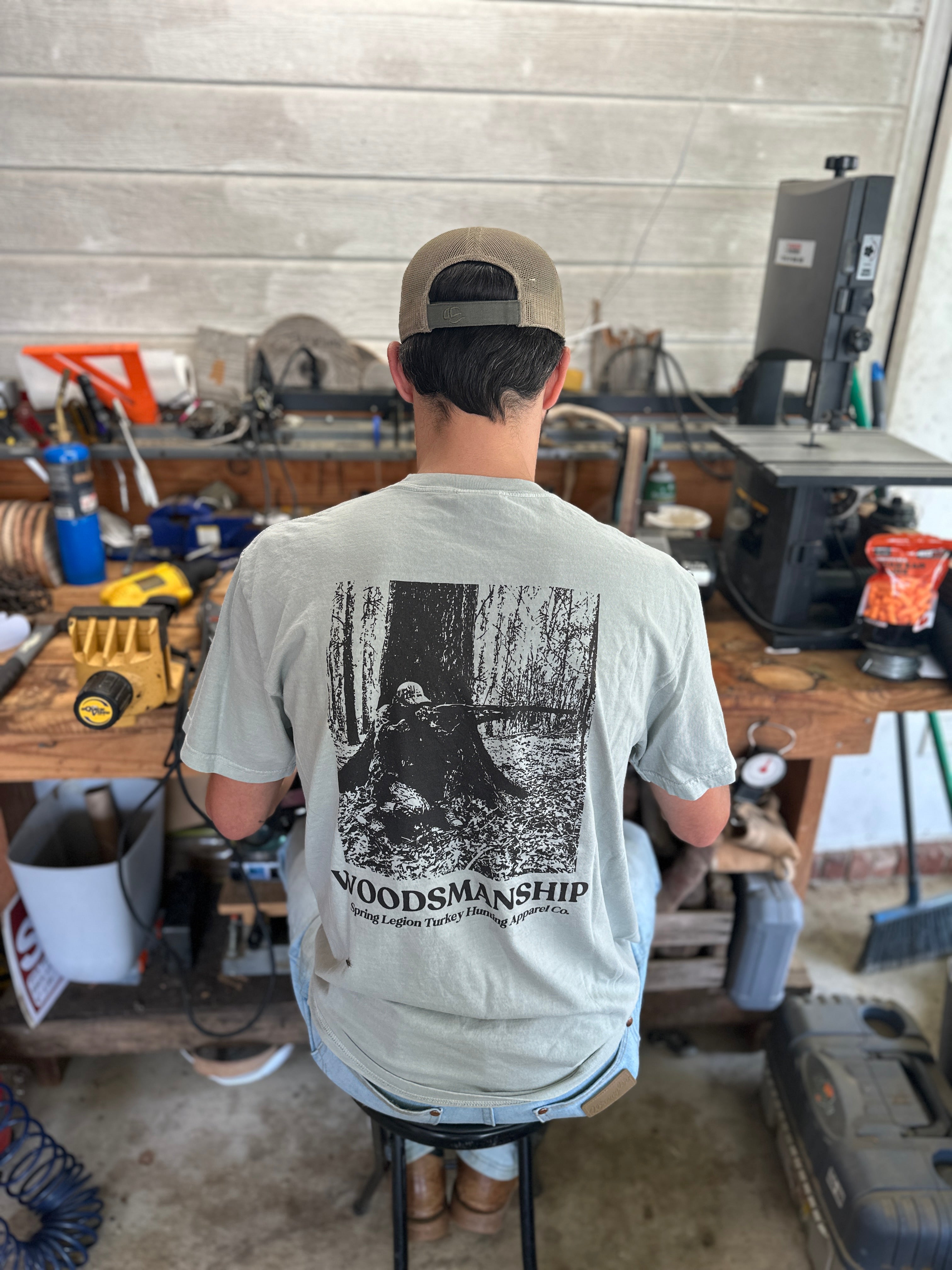 Spring Legion Woodsmanship Pocket Tee - Bay