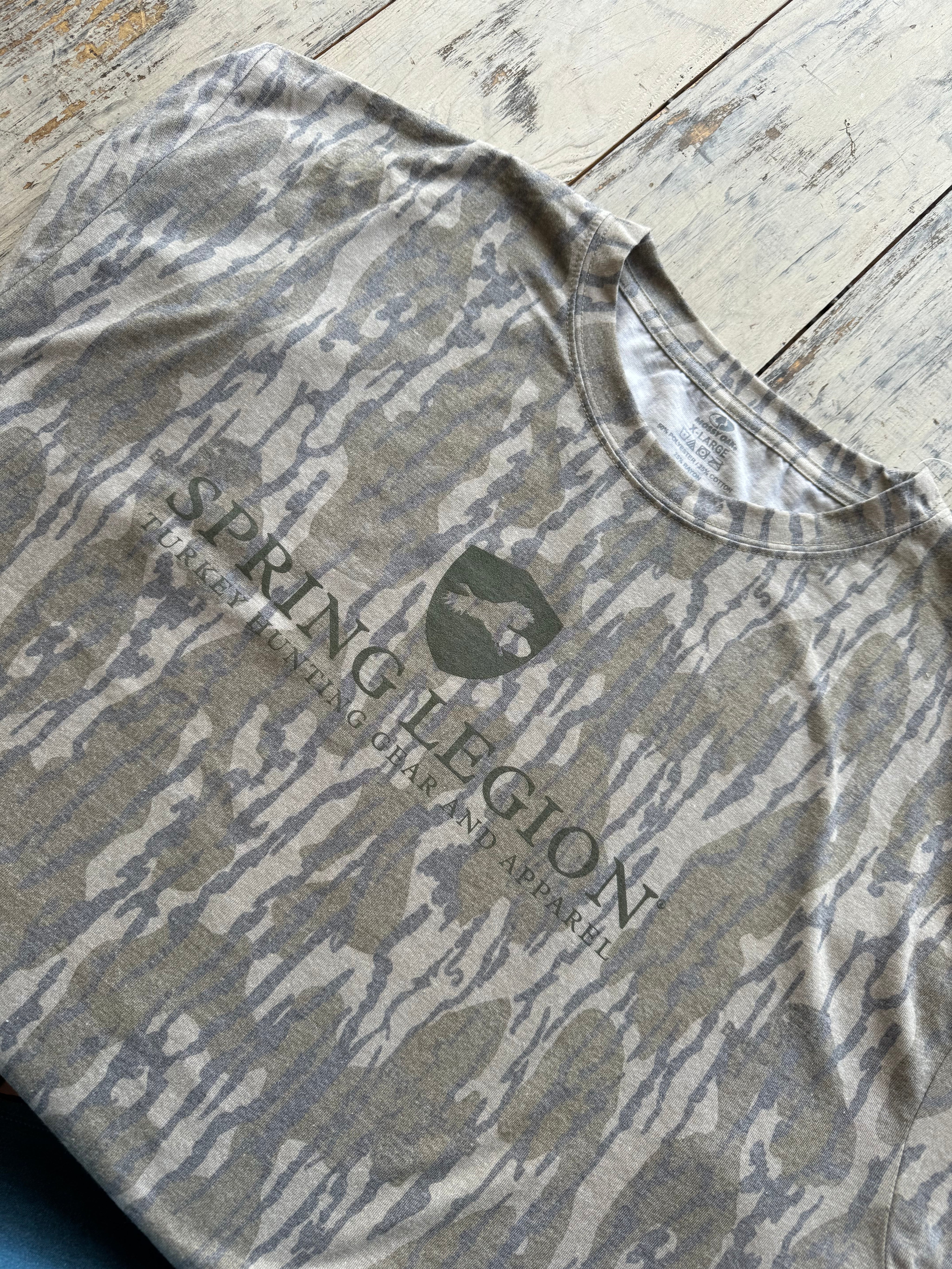 Mossy Oak Originals Spring Legion Vintage Washout Tee - Original Bottomland
