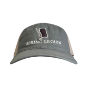 Alabama Turkey Feather Platinum Unstructured Meshback Hat - Olive/Khaki