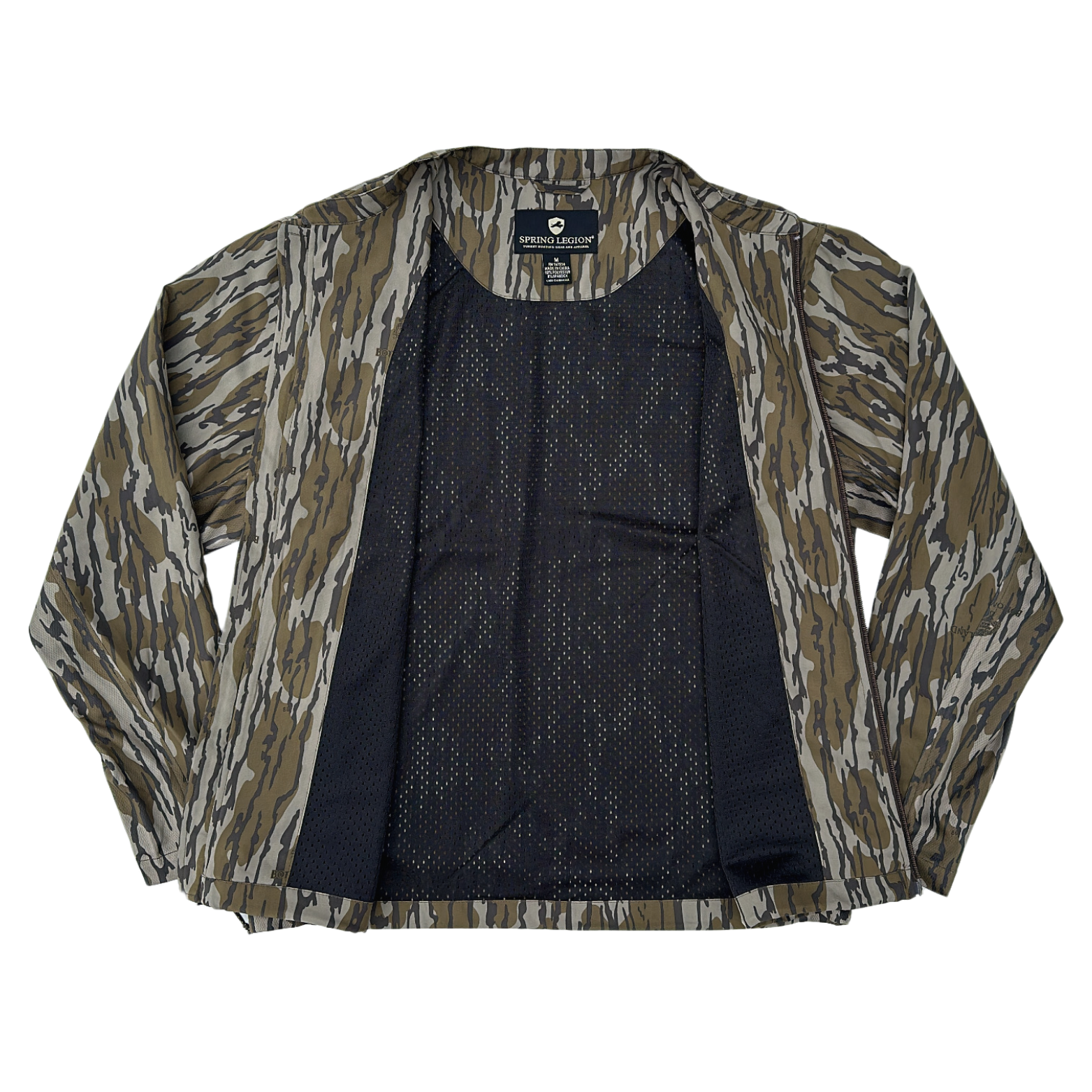Spring Legion Lightweight Turkey Hunting Jacket - Mossy Oak Original Bottomland