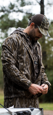 Spring Legion Lightweight Turkey Hunting Jacket - Mossy Oak Original Bottomland