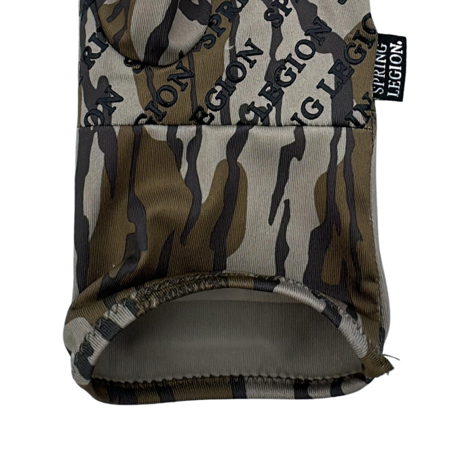 Spring Legion Fingerless Turkey Hunting Gloves - Mossy Oak Original Bottomland