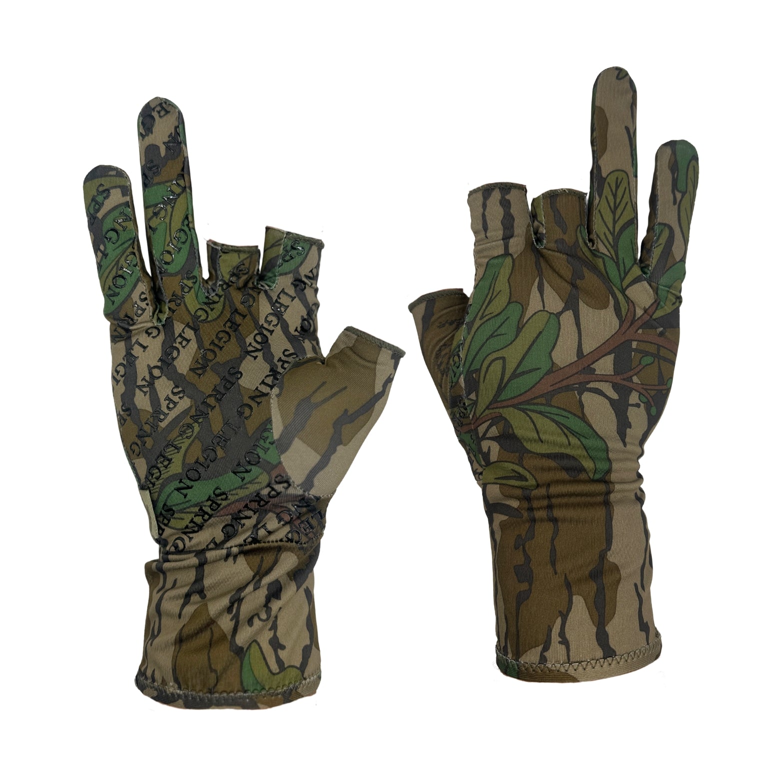 Spring Legion Turkey Hunting Gloves - Mossy Oak Greenleaf
