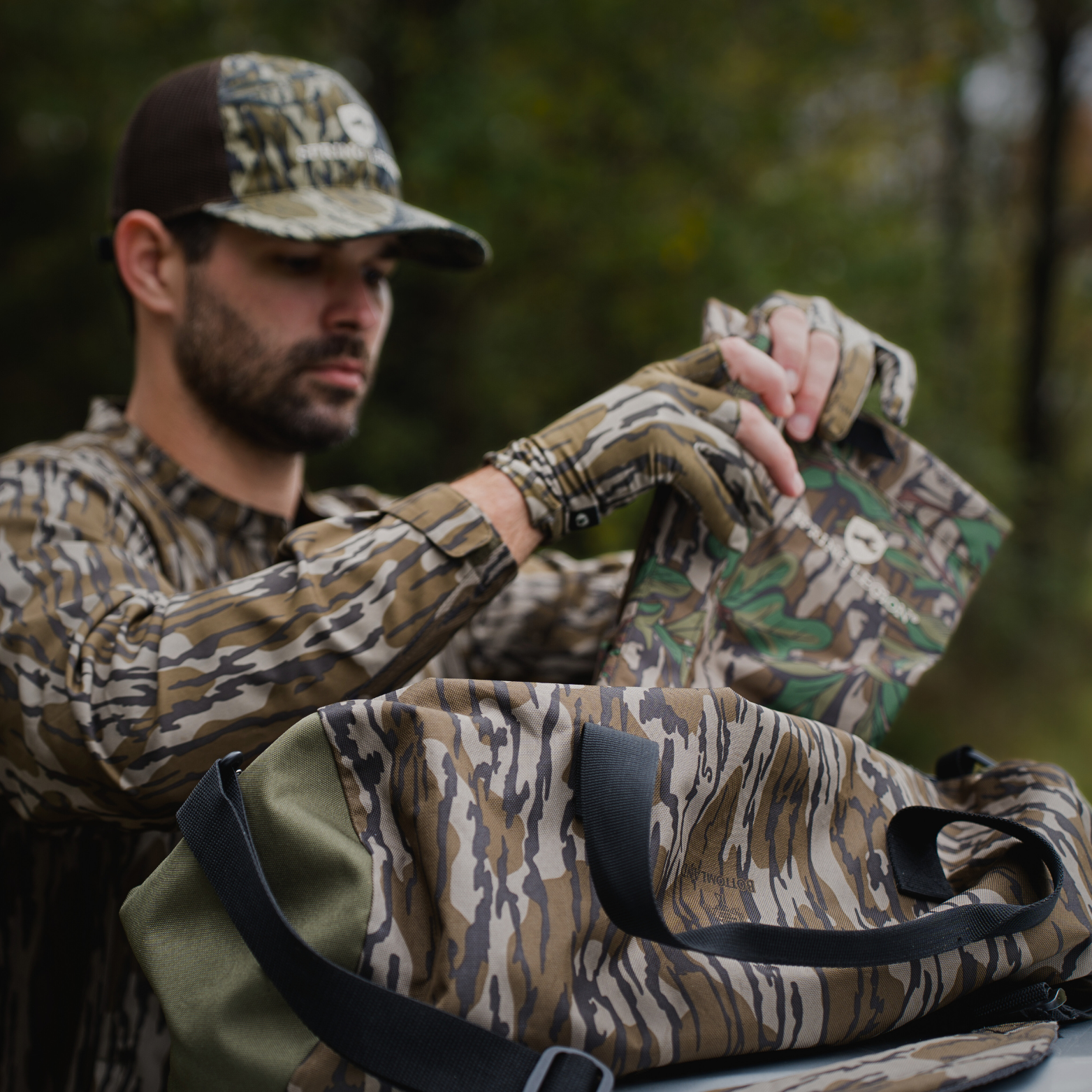 Spring Legion Duffle Bag - Mossy Oak Original Bottomland