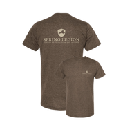 Classic Logo Ultralight Tee Shirt - Heather Brown