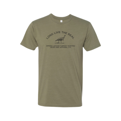 Long Live the Real Triblend Tee - Light Olive