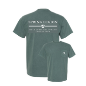 Spring Legion Meleagris Gallopavo Collection Pocket Tee - Blue Spruce
