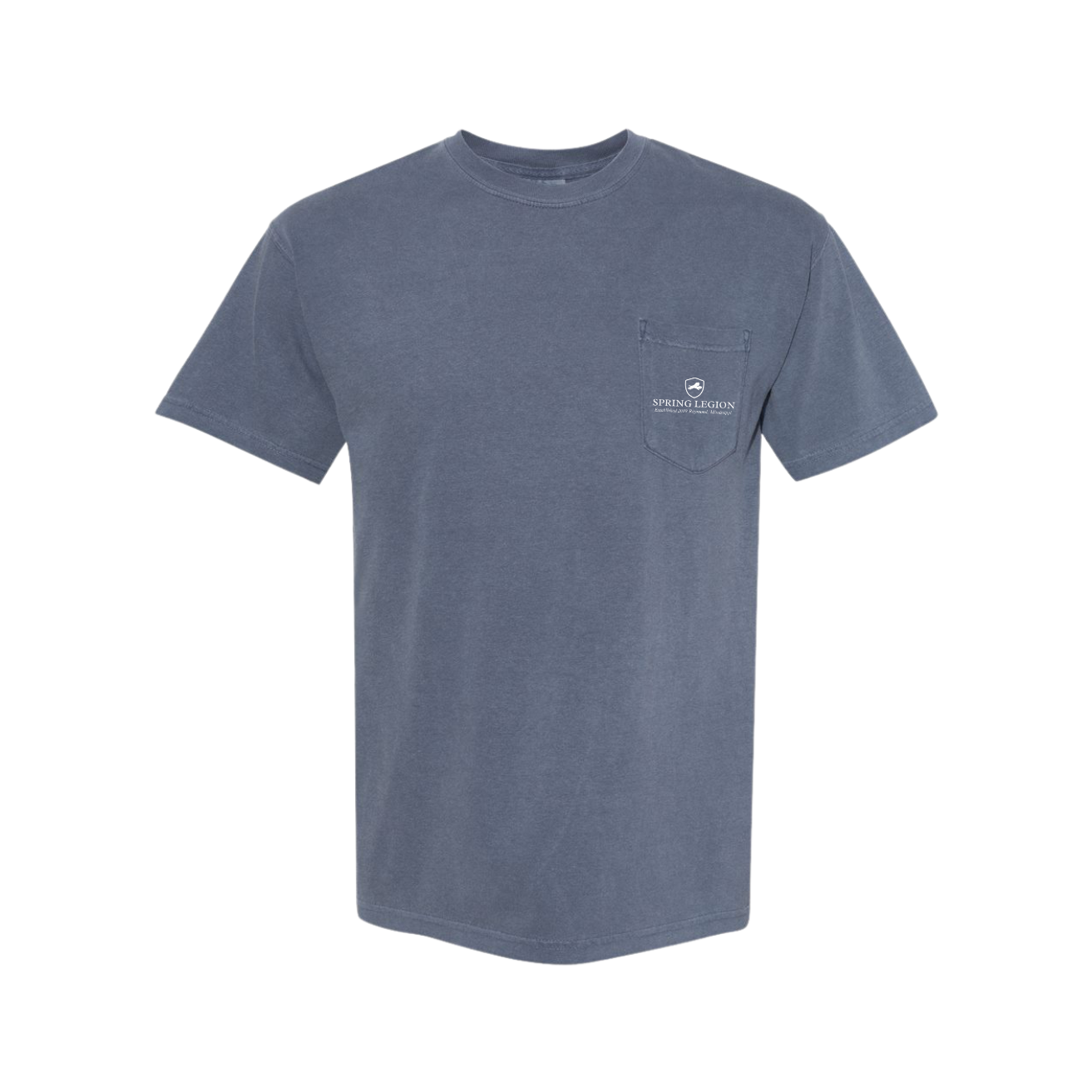 Mississippi Pocket Tee - Faded Navy