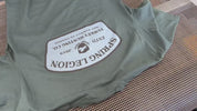 Emblem Patch Pocket Tee - Sage