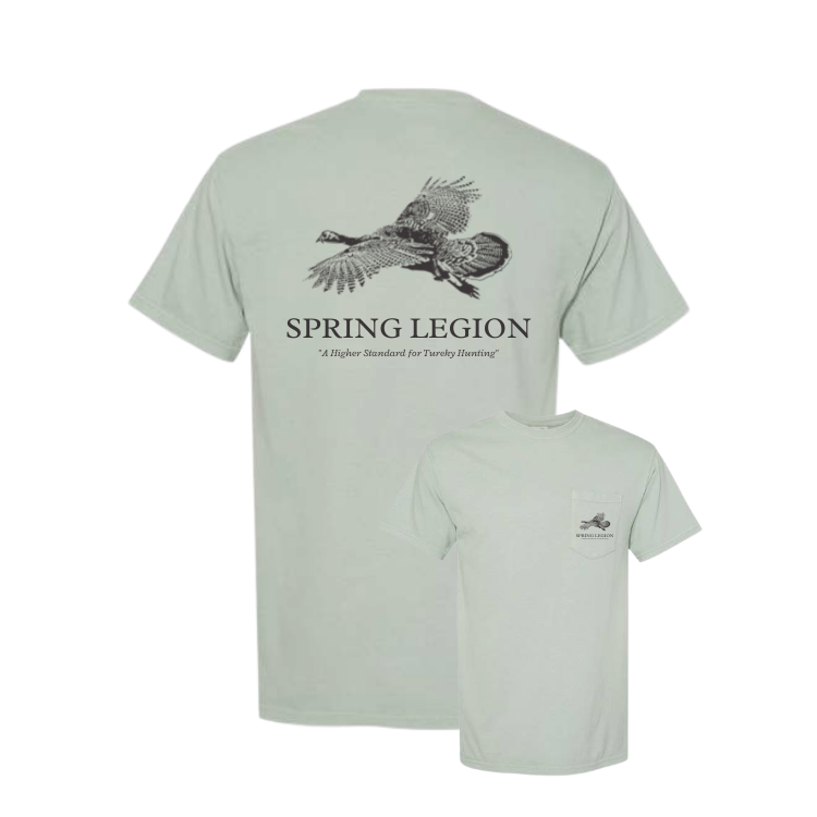 Higher Standard Pocket Tee - Bay – Spring Legion