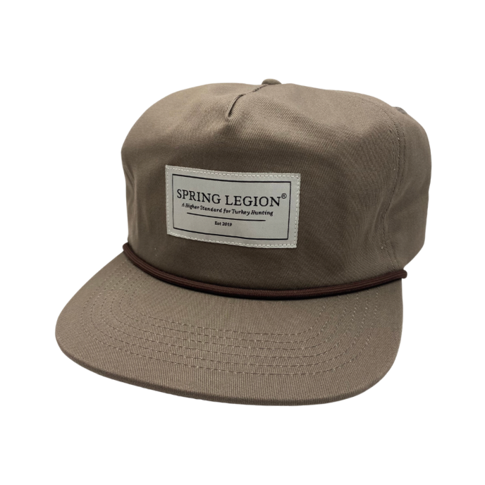 White Label Collection Rope Hat - Brown