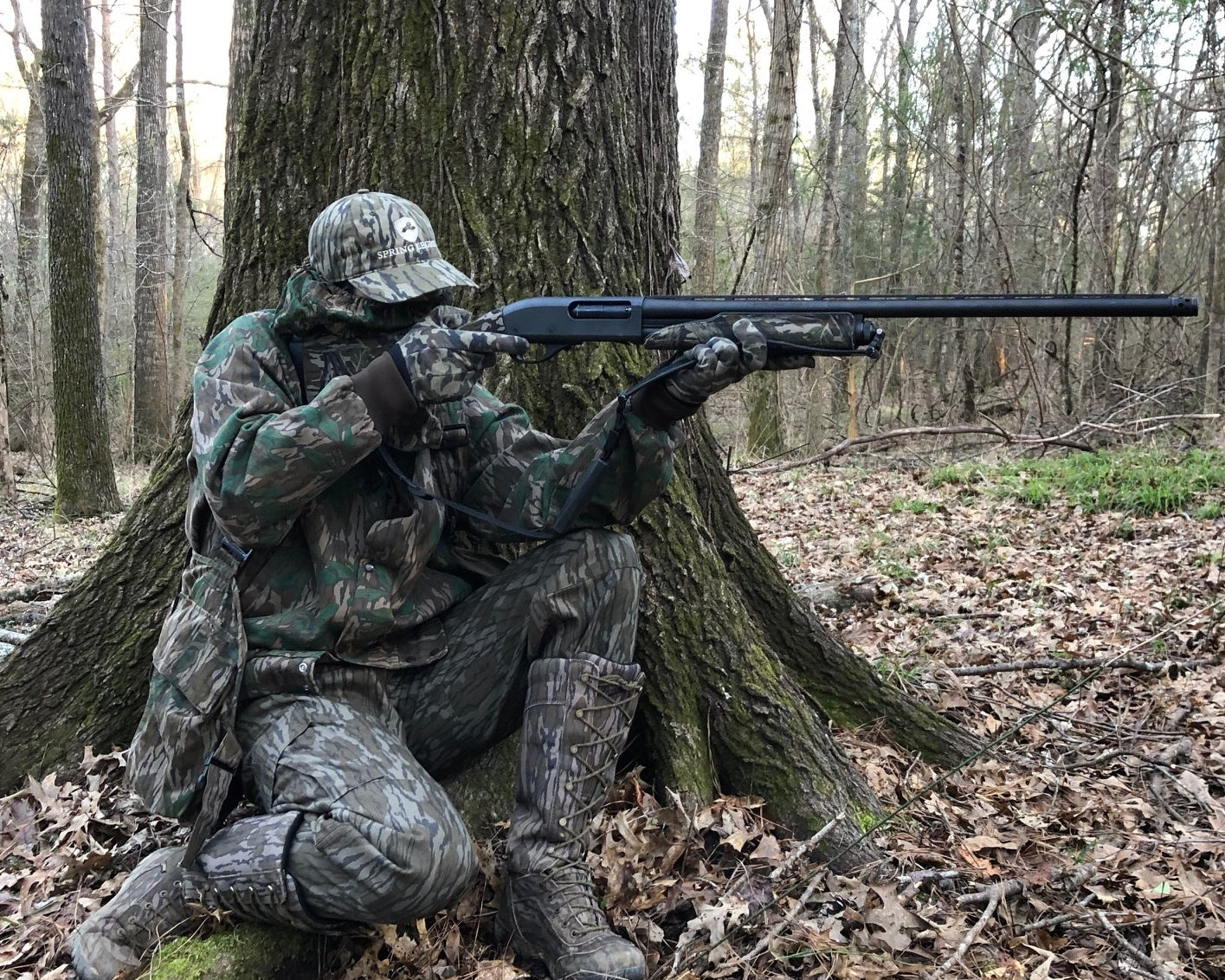 Hunter Farrior, Spring Legion, Turkey Hunting, Mossy Oak Original, Greenleaf