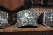 6-Panel Unstructured Mesh Back Turkey Hunting Hat - Mossy Oak Greenleaf