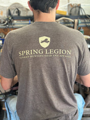 Classic Logo Lightweight Tee - Heather Brown