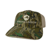 Unstructured Meshback Hat - Greenleaf/Khaki