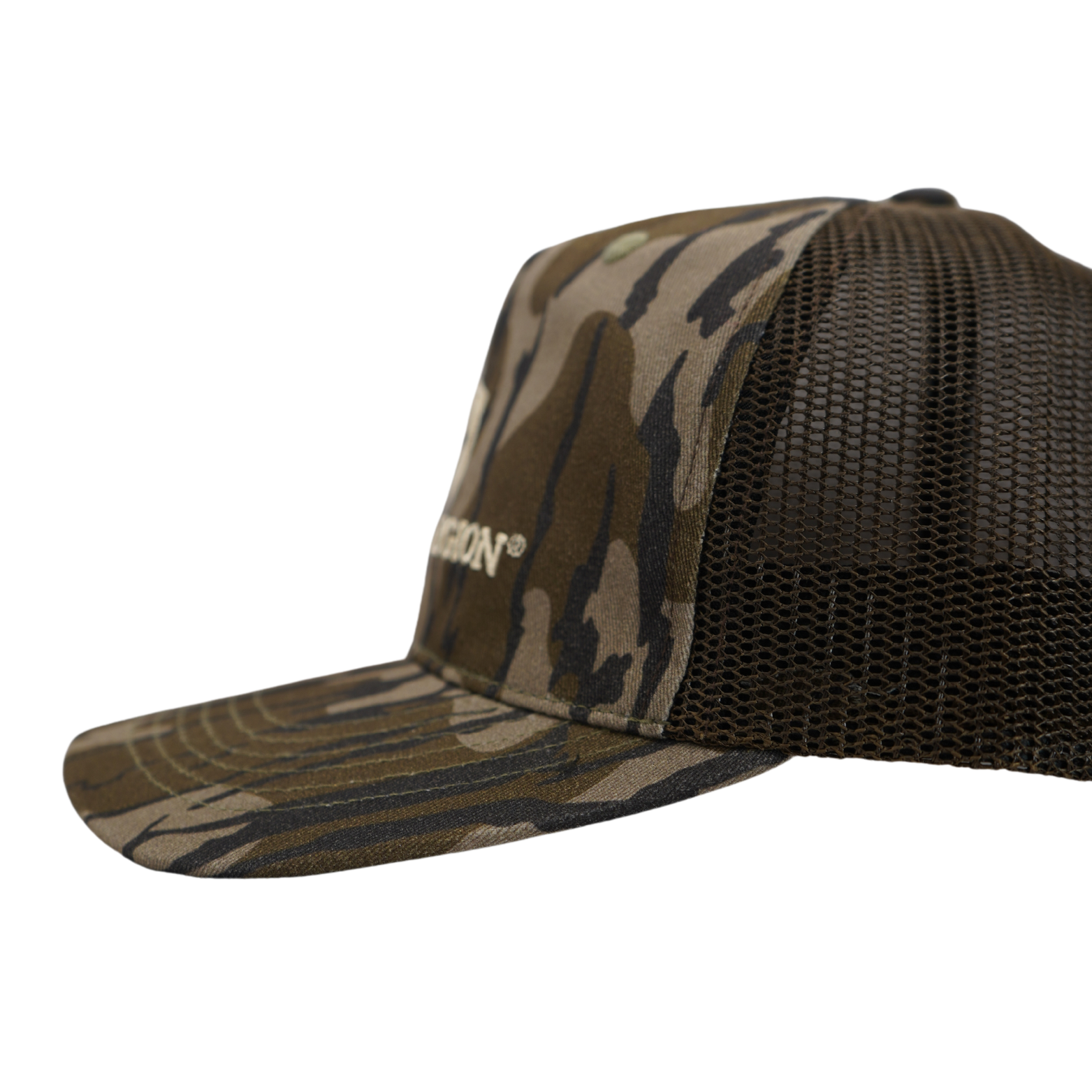 Spring Legion 5-Panel Mesh Back Hunting Hat - Mossy Oak Original Bottomland