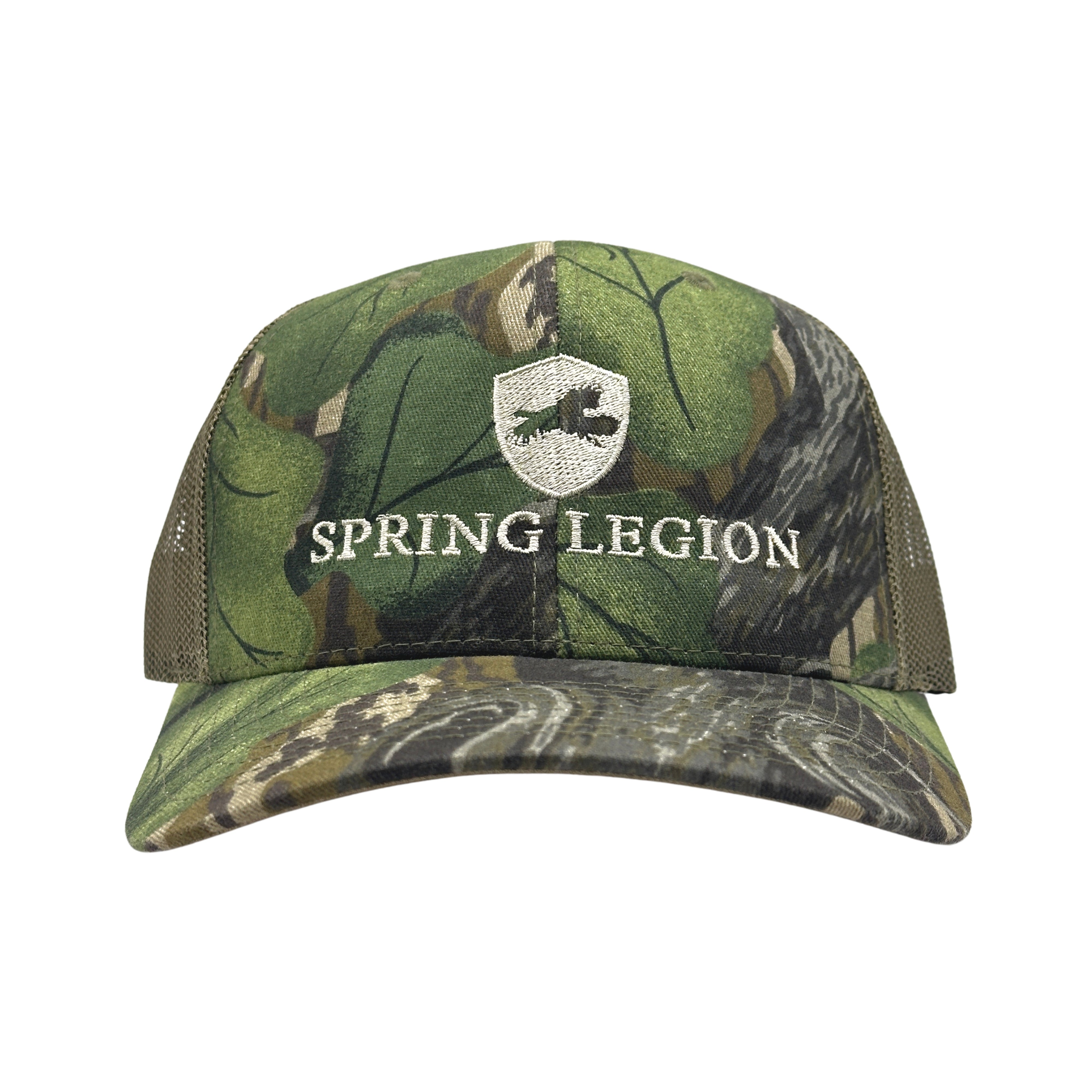 Structured Meshback Logo Hat - Mossy Oak Full Foliage