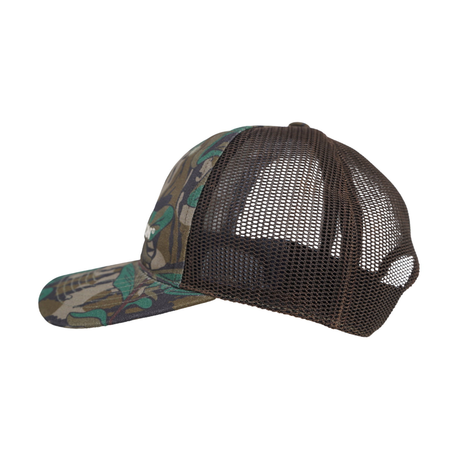 6-Panel Unstructured Mesh Back Turkey Hunting Hat - Mossy Oak Greenleaf