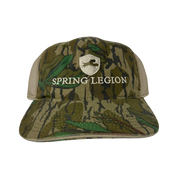 spring legion, mossy oak hat, original, bottomland, green leaf, greenleaf, rope, hunting, lost, Richardson, outdoor, pinhoti, public, old school, vintage, chene, sitka, turkey, deer, duck, waterfowl