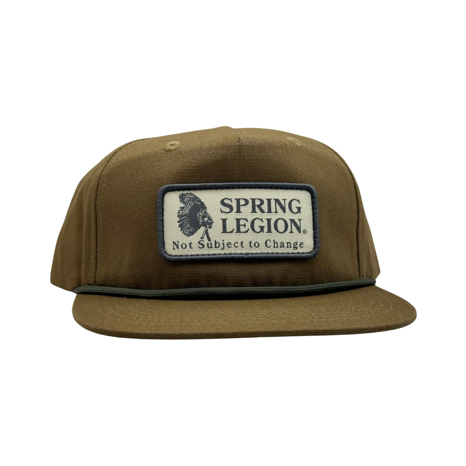 The War Bird Patch Hat - Tobacco