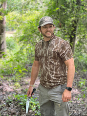 Moisture-Wicking Lightweight Index Tee - Mossy Oak Original Bottomland